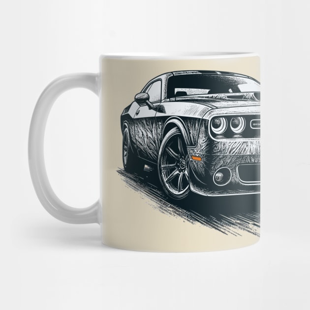 Dodge Challenger by Vehicles-Art
